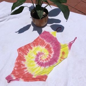 Tie dye bodysuit